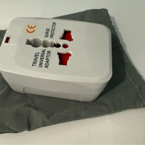 Universal White Surge Protector Adapter - Picture 3 of 4